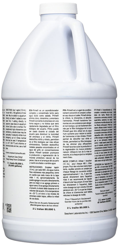 Seachem Prime Water Conditioner, 2 Litre