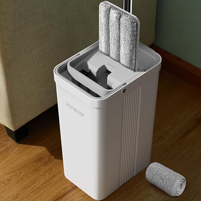 JOYMOOP Hands-Free Self-Cleaning Microfiber Mop and Bucket