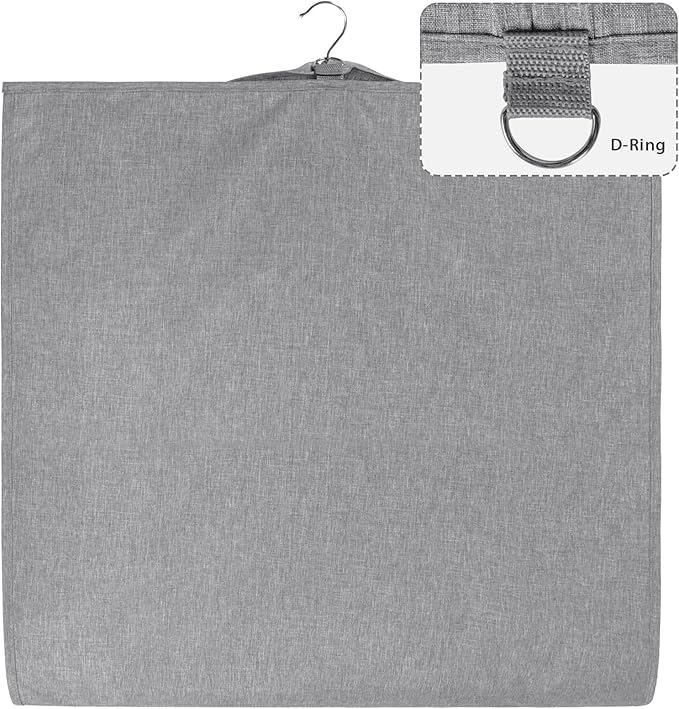 Univivi Garment Bags for Hanging Clothes, 60 Inch Suit Cover Bags for Closet