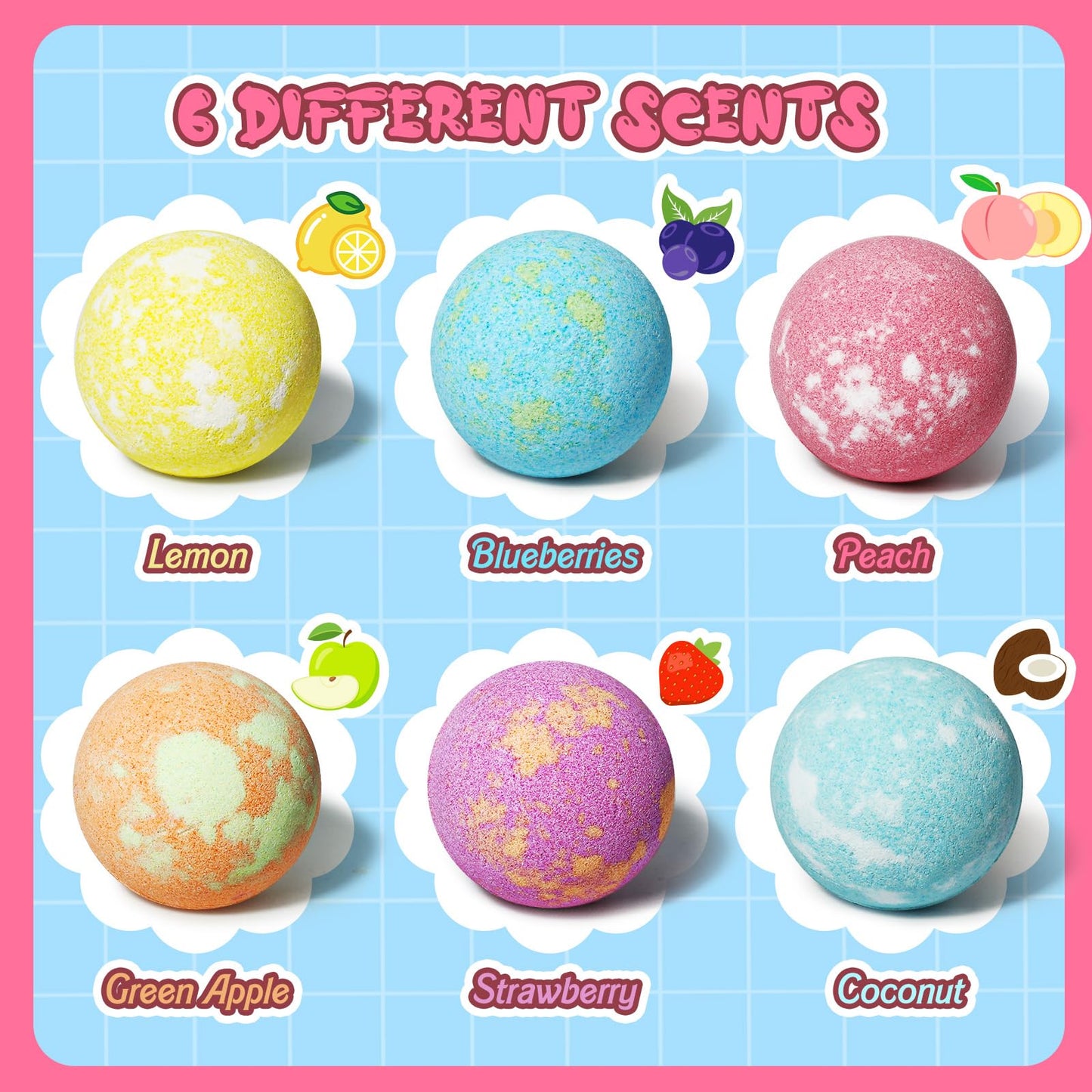 Unicorn Bath Bombs for Kids Girls with Bracelet Inside, sanyi Easter Basket Stuffers Bubble Bath Toys Birthday Gifts for 4 5 6 7 8 Year Old Girl Daughter Granddaughter