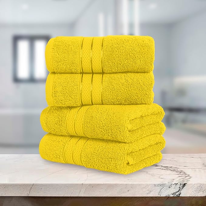 Elegant Comfort Three Line Popcorn Towel Set