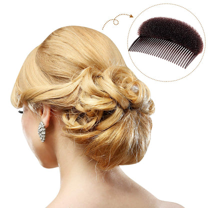 WILLBOND Hair Styling Accessories Bump It up Volume Hair Base Set of 8 Sponge Insert, Include Bun Maker and Styling Braid Tool for Women DIY Hairstyle