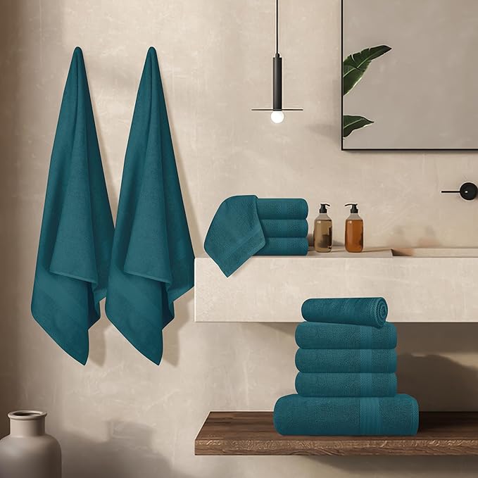 GLAMBURG Ultra Soft 24-Piece Towel Set
