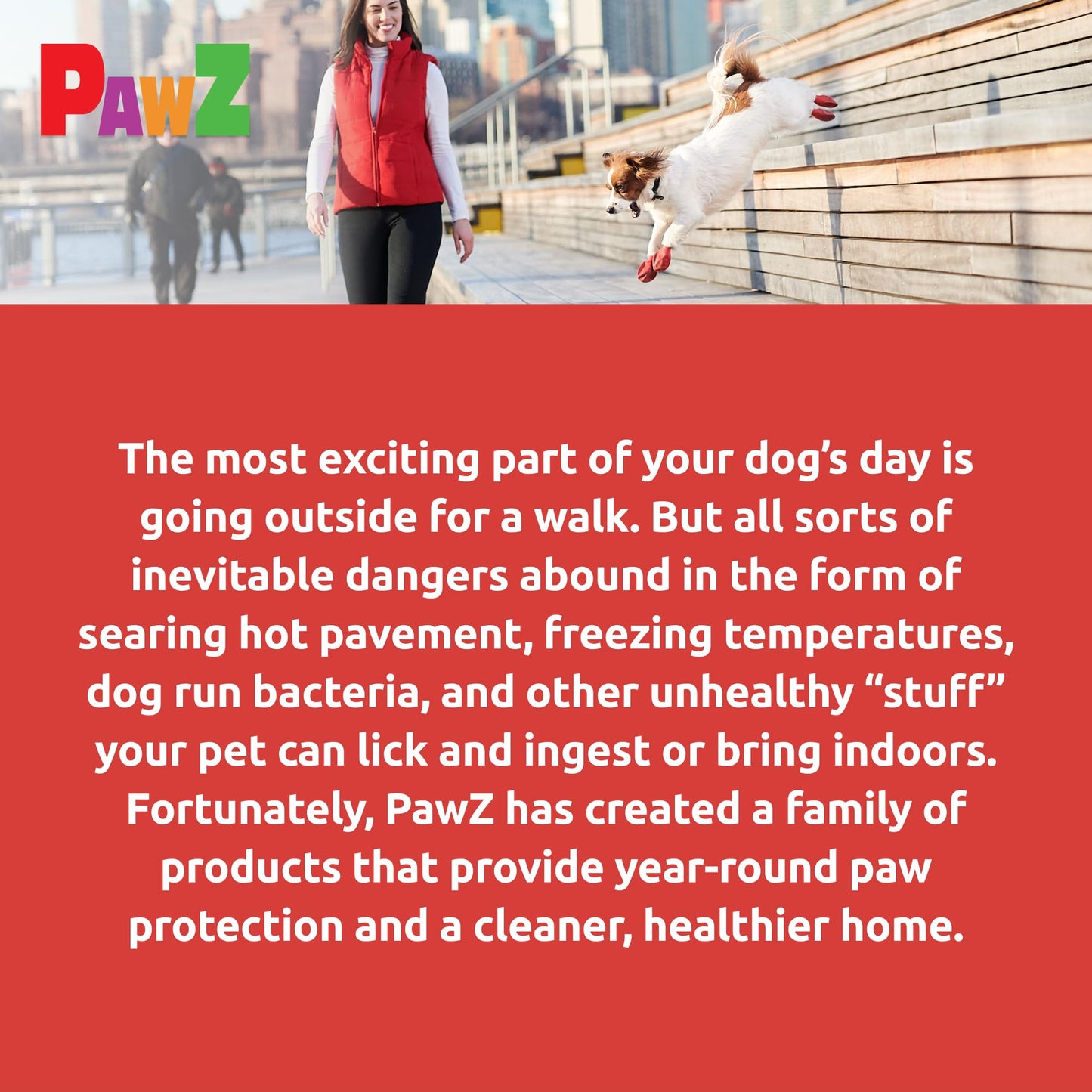 Pawz Dog - Red Dog Boots