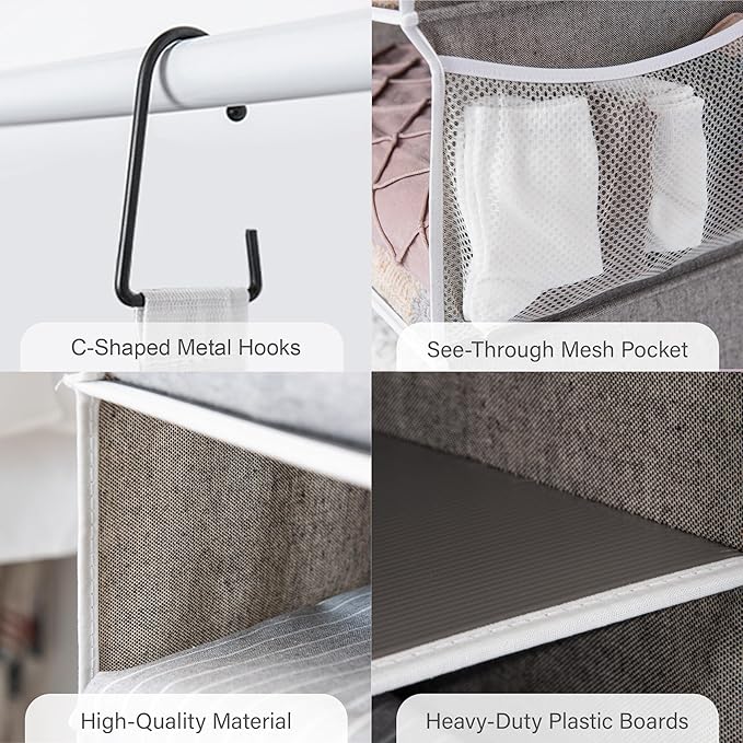 StorageWorks 5-Shelf Hanging Shelves