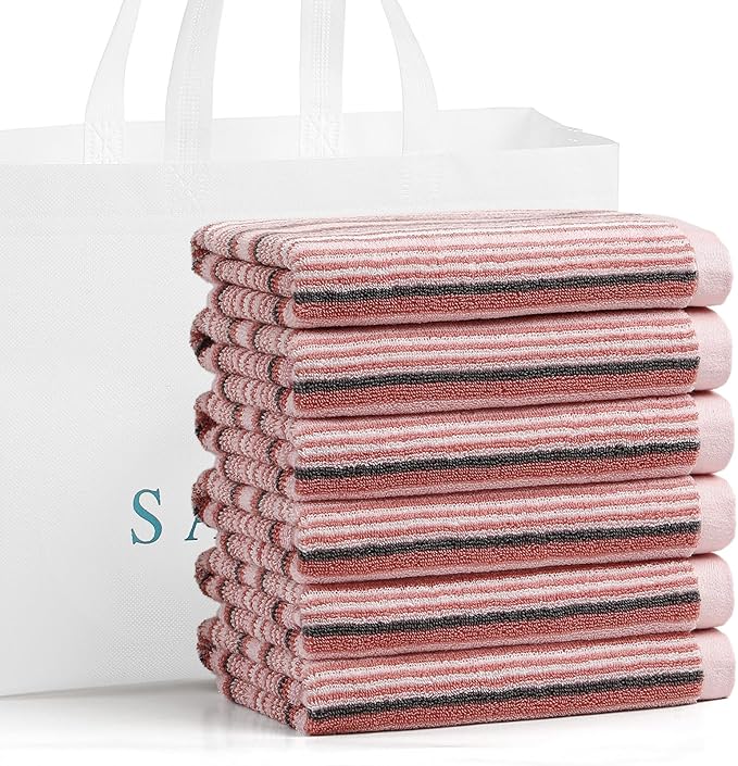 SALAS Kitchen Dish Towels for Drying Dishes, Large Cotton Kitchen Towels