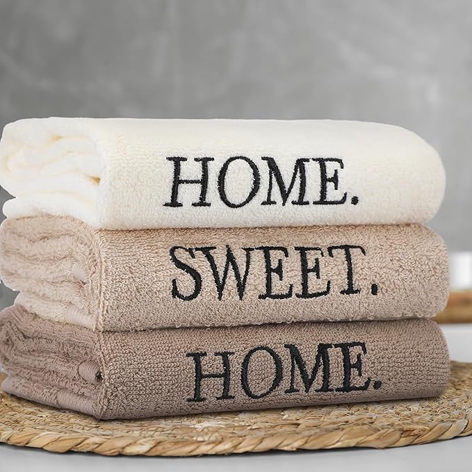3 Pcs Farmhouse Decorative Hand Towels
