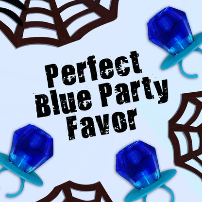 Ring Pop Individually Wrapped Candy 70 Count Bulk Lollipop Pack – Halloween Candy Bulk Individually Wrapped, Blue Raspberry Flavored Lollipop Suckers, Gender Reveal, Baby Showers & Party Favors