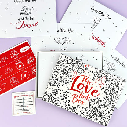 Limina Open When Envelopes Kit – 12 Open When Envelopes with Stickers for Long Distance Relationship, College Students, Daughter, or Boyfriend – Thoughtful Love Letter Kit & Going Away Gift
