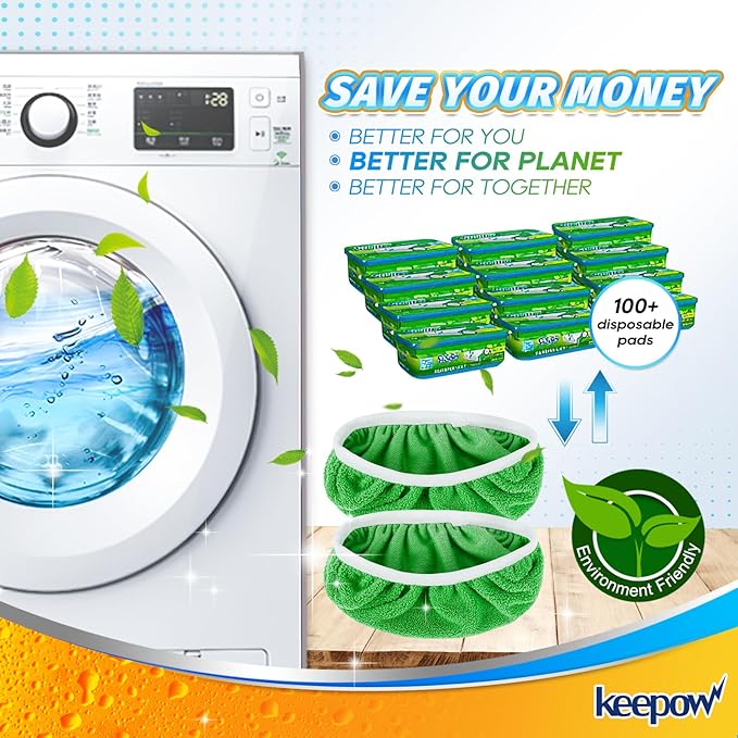 KEEPOW Reusable Wet Pads Compatible
