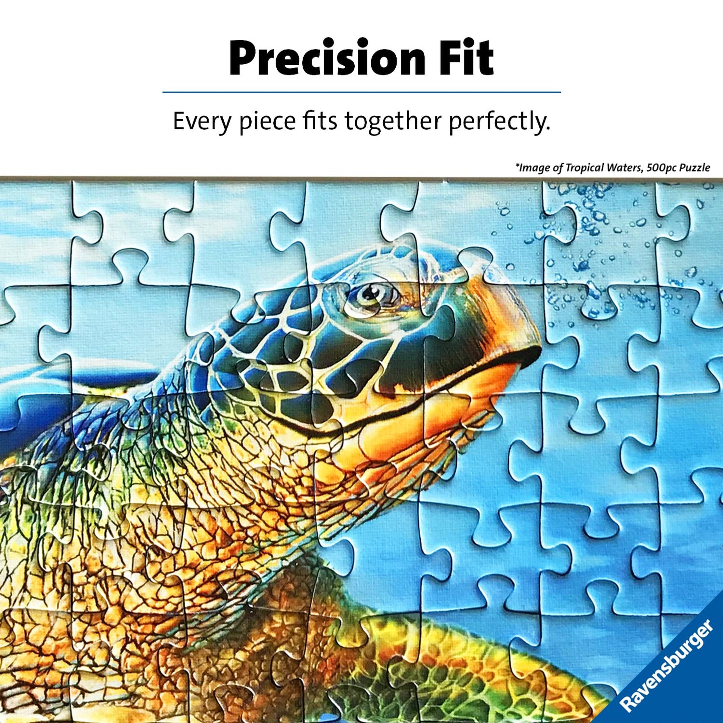 Ravensburger - Northern Lights - 500 Piece Large Format Jigsaw Puzzle - Stunning, Bold, Vivid Image of The Phenomenon - Warm Fireside Cabin - Premium Quality - Puzzles for Adults