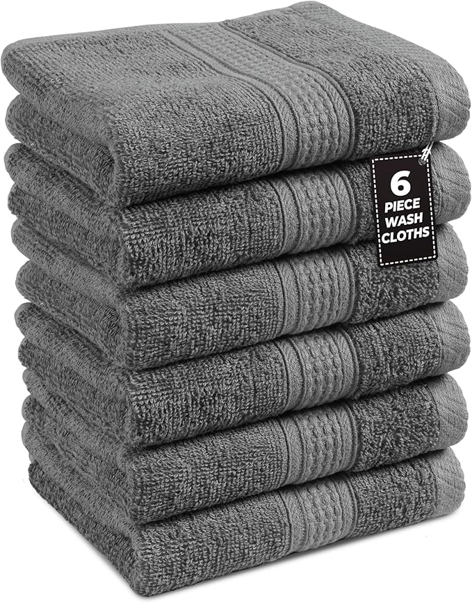Grey Hand Towels for Bathroom