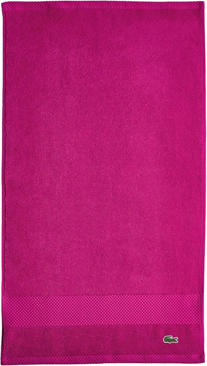 Lacoste Heritage 100% Supima Cotton Hand Towel, Premium Super Soft Bath Towel