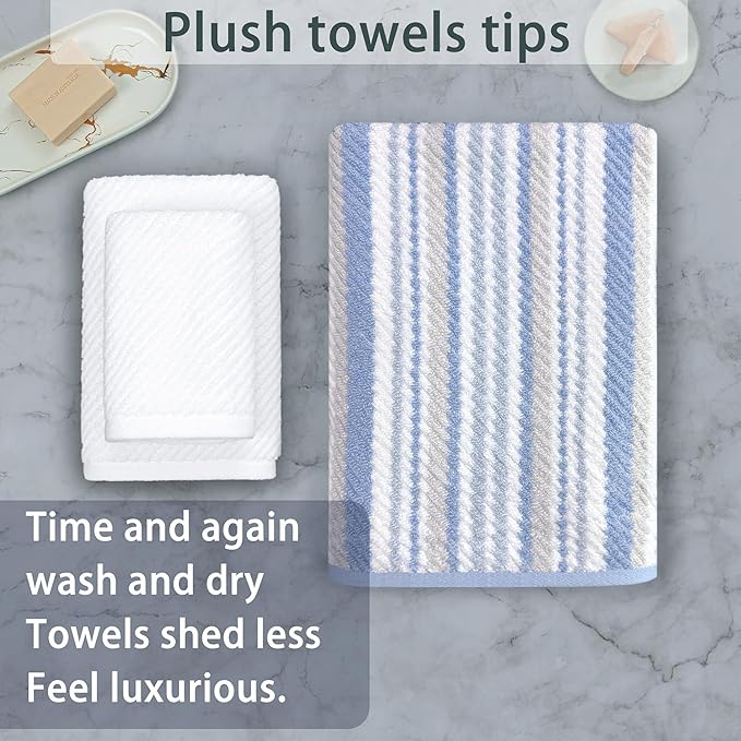 VOOVA & MOVAS Towel Set for Bathroom