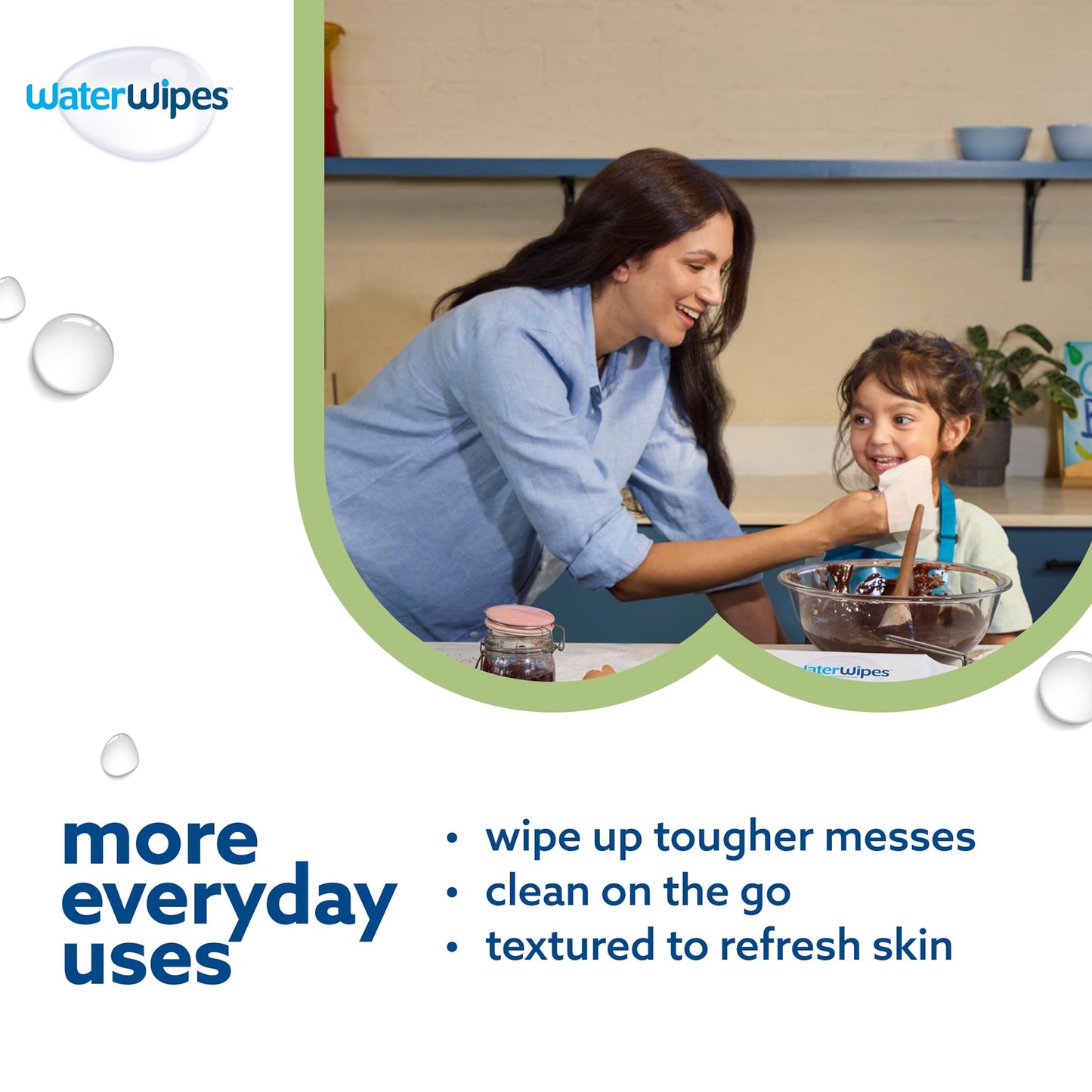 WaterWipes Sensitive+ Baby & Toddler Wipes, 720 Count (12 Packs), 3-In-1 Cleans, Cares, Protects, 99.9% Water, Textured Clean, Unscented