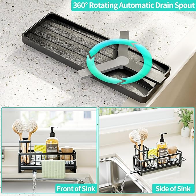 HapiRm Sponge Holder for Kitchen Sink