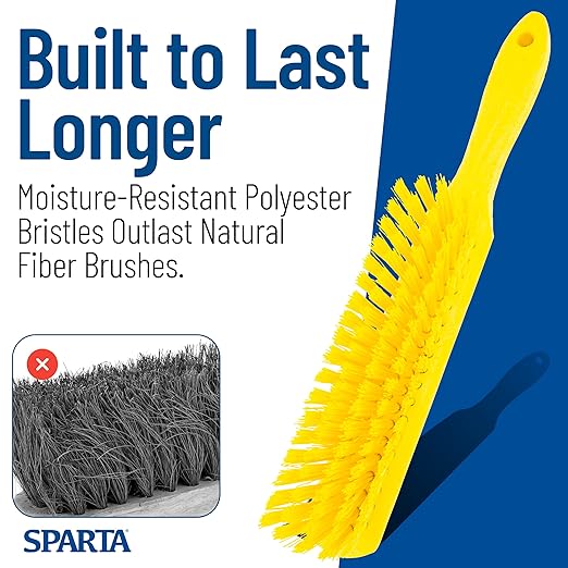 SPARTA Handheld Soft Counter Brush 8 Inch Bristle Span, Countertops, and