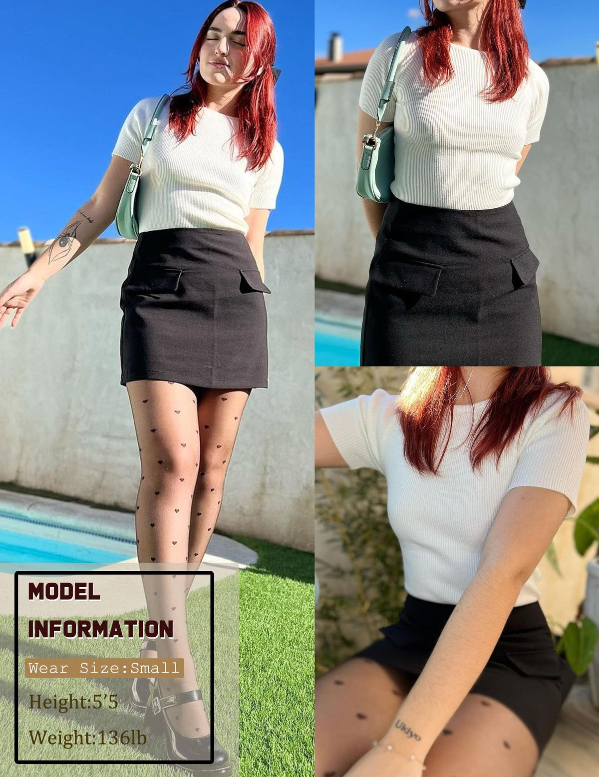 Zeagoo Women's T Shirt Short Sleeve Summer Clothing Crewneck Business Casual Basic Tee Cute Ribbed Knit Tops A-White