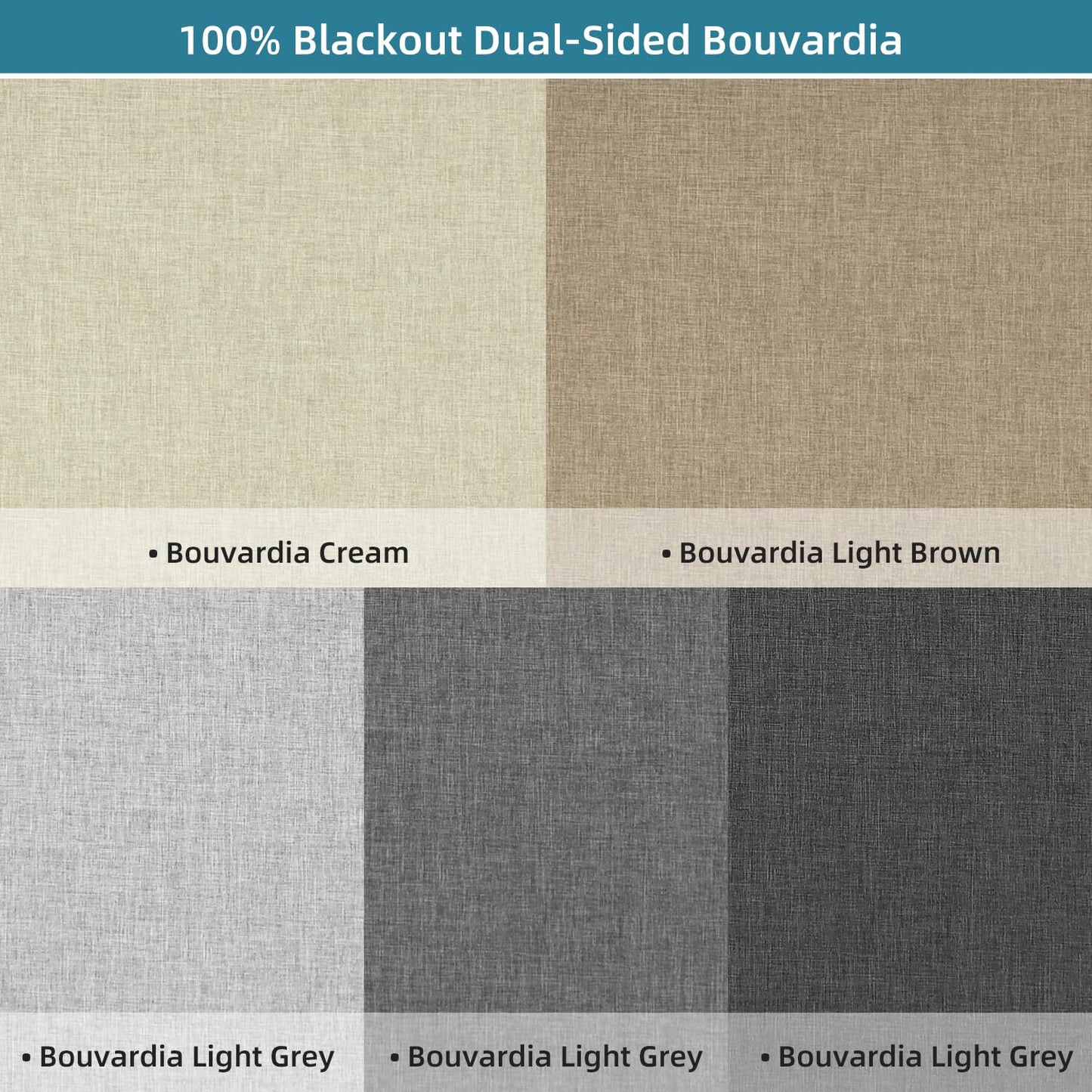SmartWings Motorized Smart Blinds with Remote, Custom Automatic 100% Blackout Roller Shade Compatible with Alexa/Homekit/Google, Electric Smart Blinds for Indoor Windows, Multi-Color Samples
