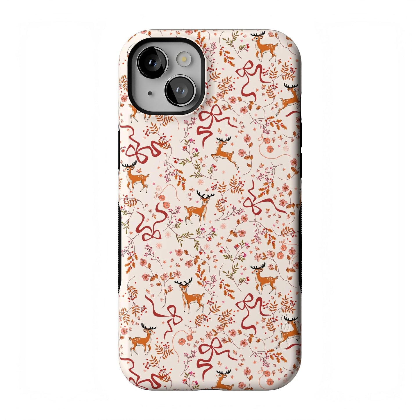 Casely iPhone 17 Pro Max Case | On The Dot | Maroon Polka Dot | Compatible with MagSafe | Bold Protective Design