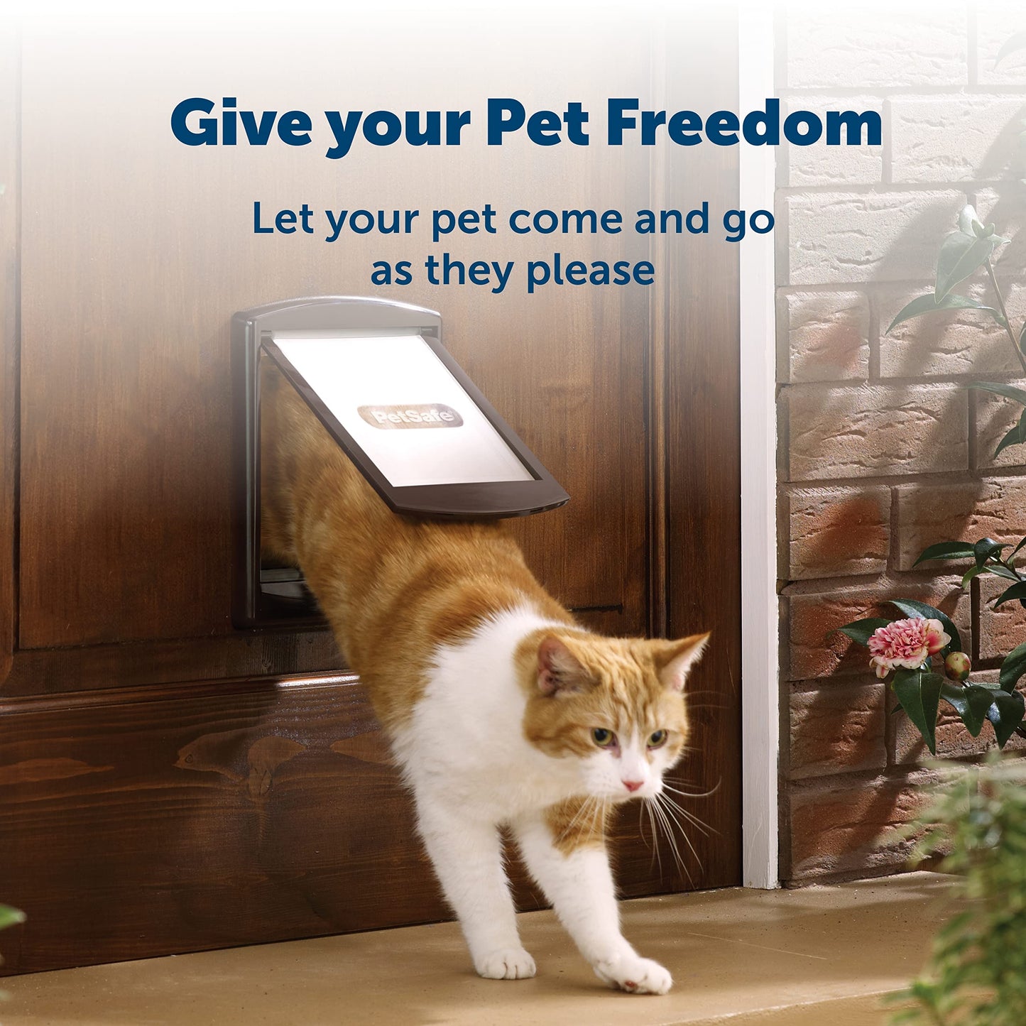 PetSafe Staywell, Convenient, Original 2 Way Pet Door, Fast Installation, Easy fitting, 2 Way Locking, Cat Flap for All Pets, Large - White