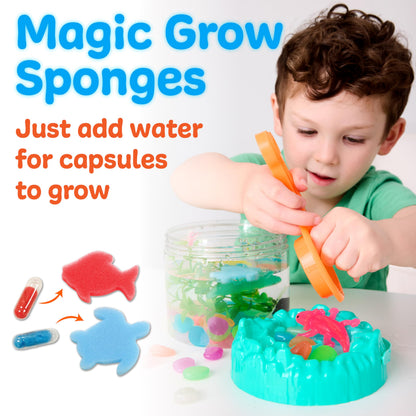 Creativity for Kids Sensory Adventure Axolotls Kit | Dig, Squish & Explore | Scoop, Pinch & Play with Fine Motor Tools | Screen-Free Activity for Kids & Spring Crafts (Ages 4+)