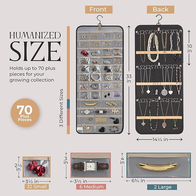 Hanging Jewelry Organizer Storage