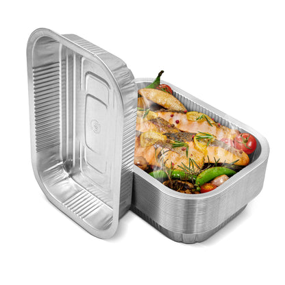 Aluminium tray for barbecue grill | drip pan | perfectly fitting for your Weber BBQ | 25 high quality trays