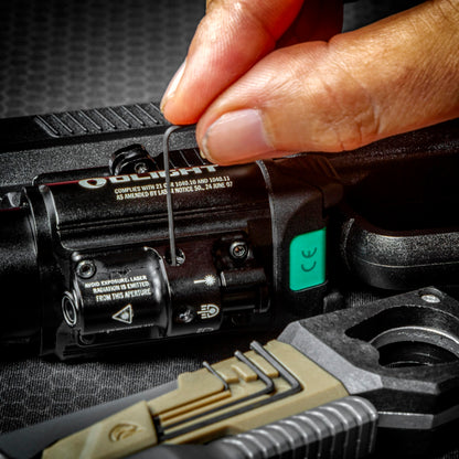 Real Avid Pistol Tool for Gun Maintenance | 19 in 1 Pistol Multitool & Handgun Utility Tool for Striker Fired & 1911 Platforms, Includes 1911 Bushing Wrench, Tanto Knife & Laser Sights Adjusters