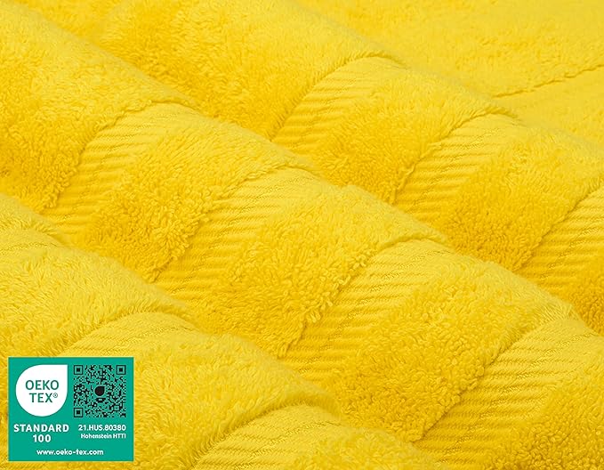 American Soft Linen Luxury 6 Piece Towel Set, 2 Bath Towels 2 Hand Towel 2