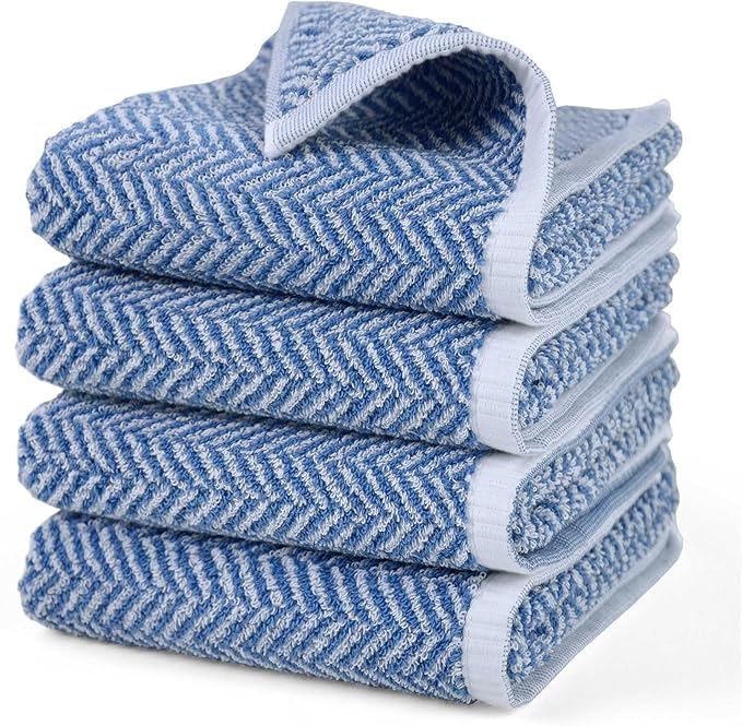 Cleanbear Hand Towels for Bathroom, Ultra Soft and Highly Absorbent,