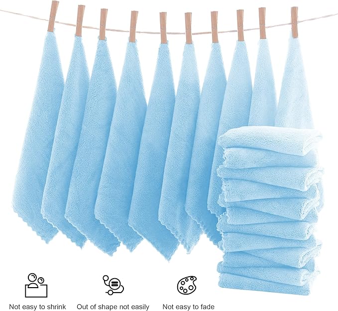 MOONQUEEN Ultra Soft Premium Washcloths Set