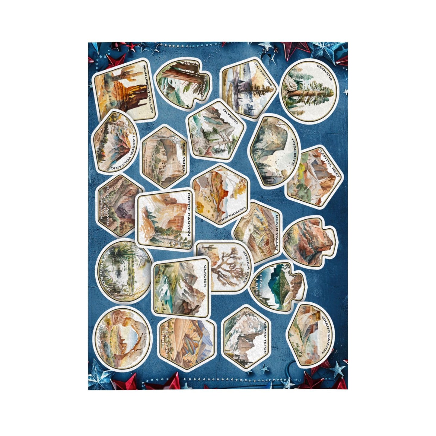 America National Park Throw Blanket for Women