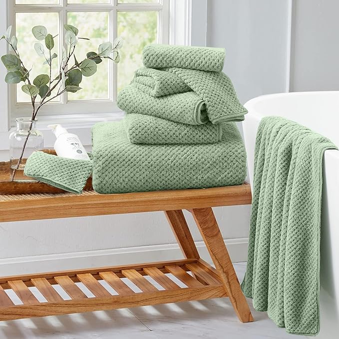 Extra Large Bath Towel Set of 4, Oversized Bath Sheet Super Soft Highly