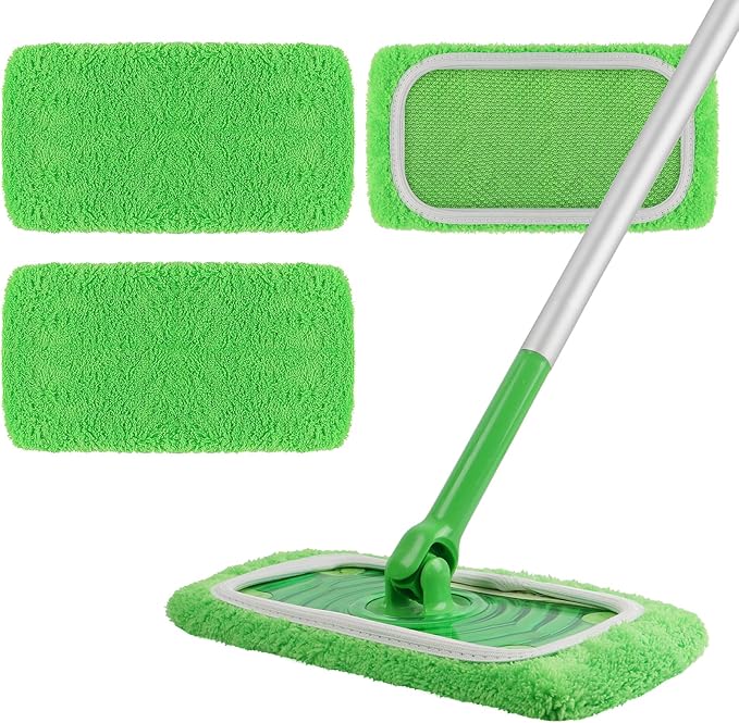 Reusable 100% Coral Fleece Mop Pads Compatible