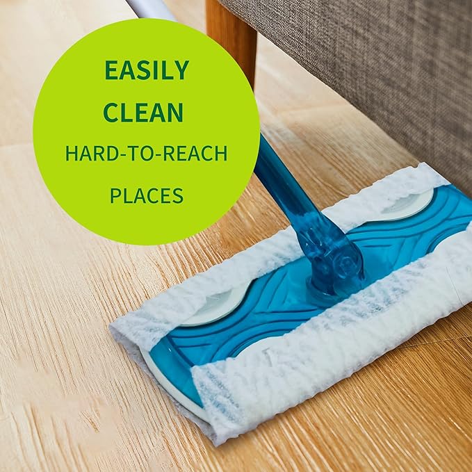 Dr.Easy Dry Sweeping Cloths, 72ct Disposable Mopping Pads Refil Pack, fits