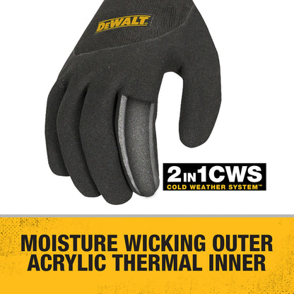 DEWALT DPG737 Glove in Glove Thermal Work Glove - Size XL