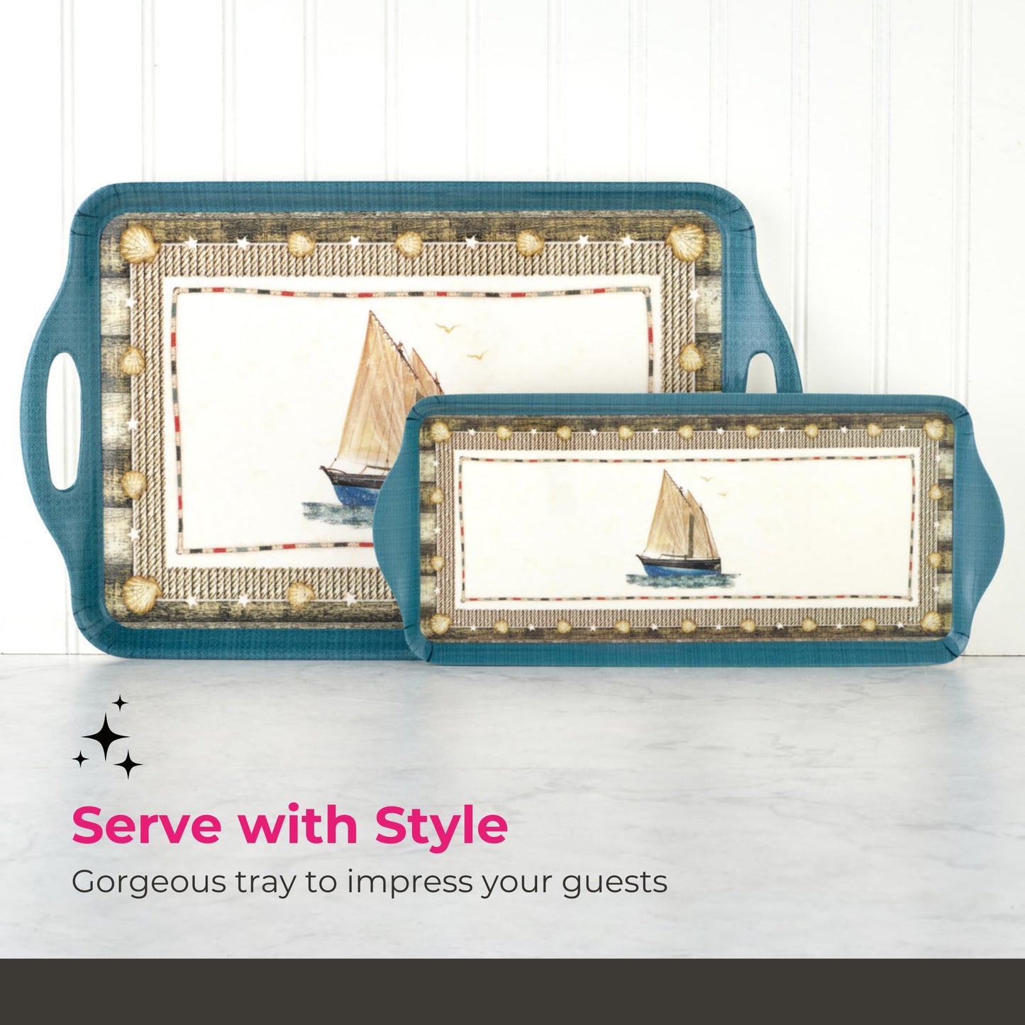 Pimpernel Tray, One Size, Multicolor