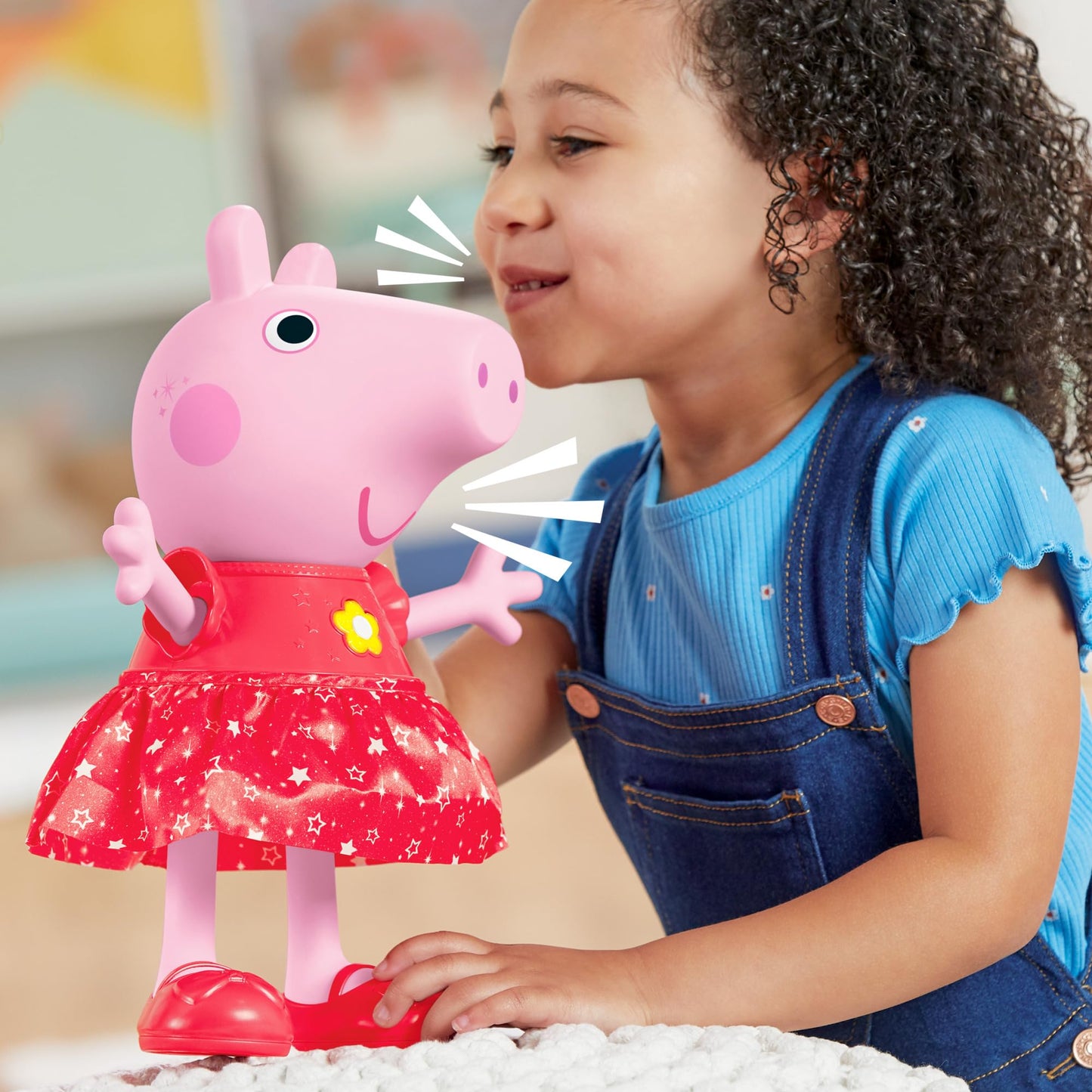 Peppa Pig Peppa’s Muddy Puddles Party Doll, Yellow
