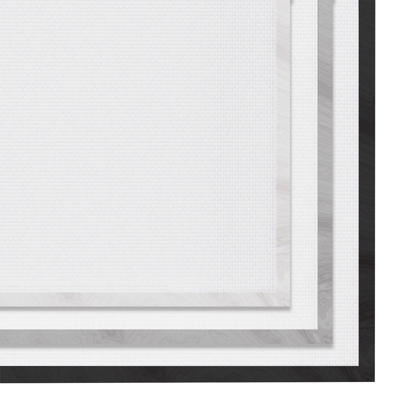 Stupell Industries White Hope Your Day is As Nice As Your Butt Textured Typography Black Framed Wall Art, 12 x 12, Multi-Color