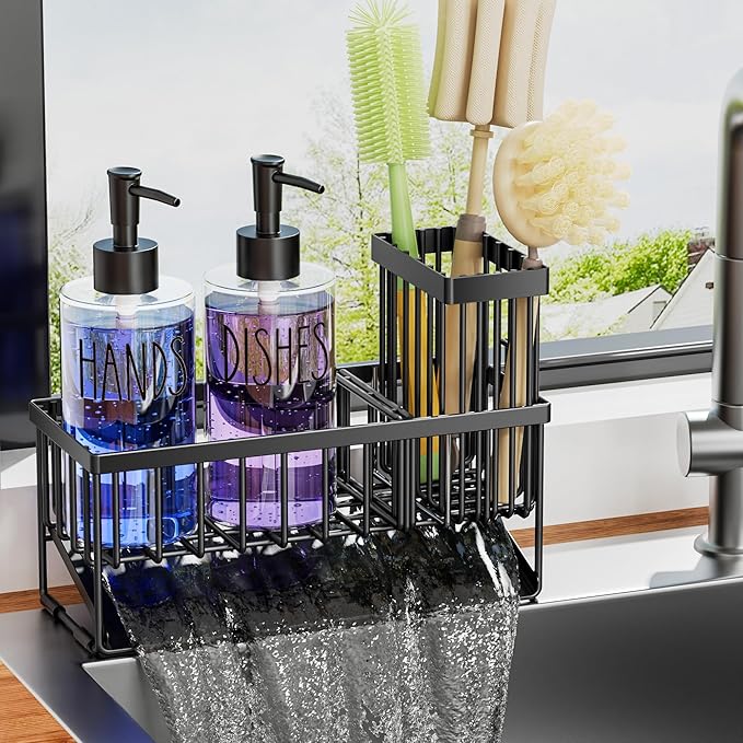 MASADI Kitchen Dish Soap Dispenser Set