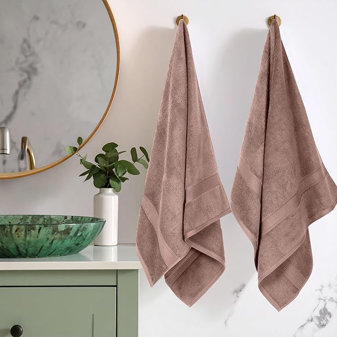 Superior Egyptian Cotton Pile Bath Towels, Ultra Soft Luxury Towel, Thick Plush