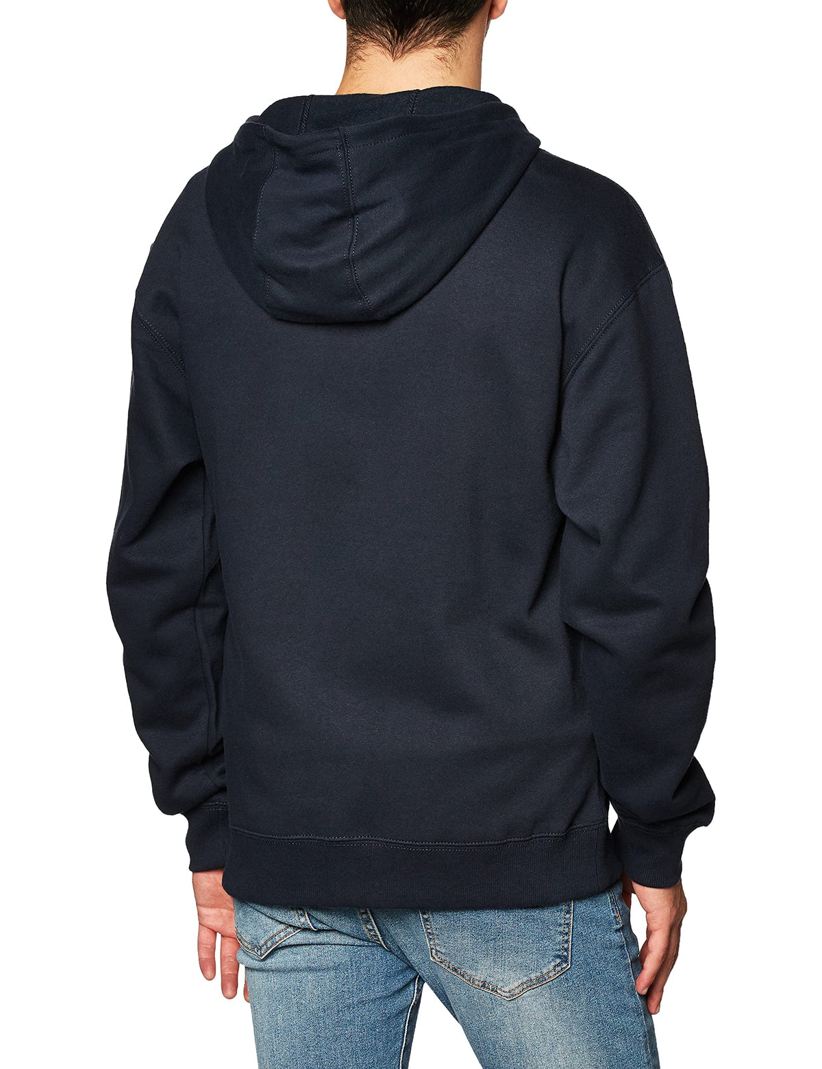 Dickies Men's Full Zip Fleece Hoodie, Dark Navy, 2X-Large