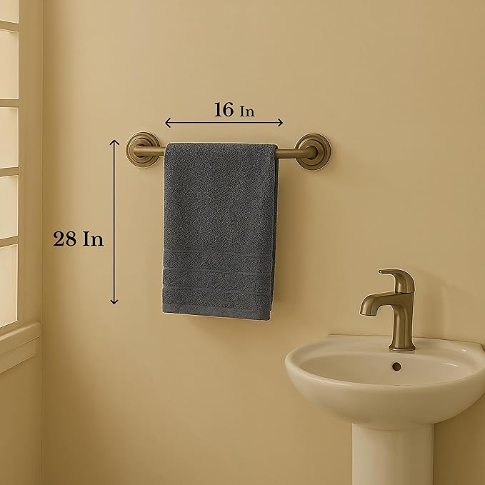 CASA PLATINO Hand Towels for Bathroom