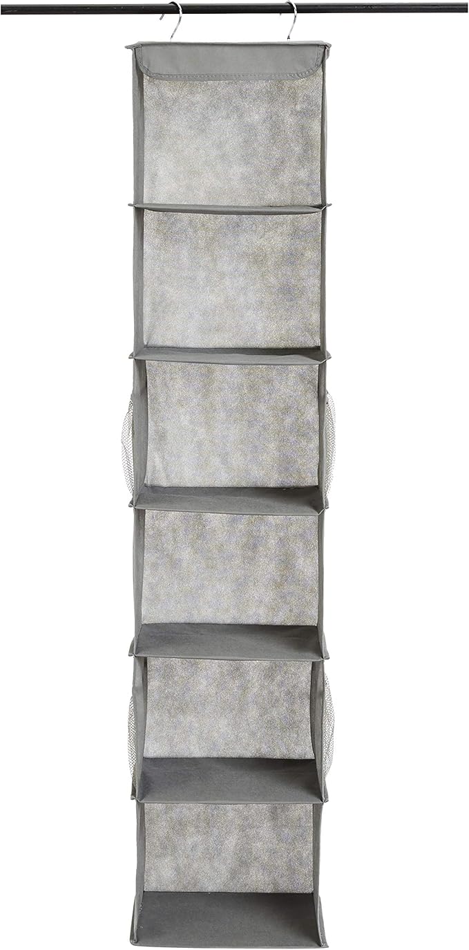 Amazon Basics 6-Tier Hanging Closet Shelf Organizer