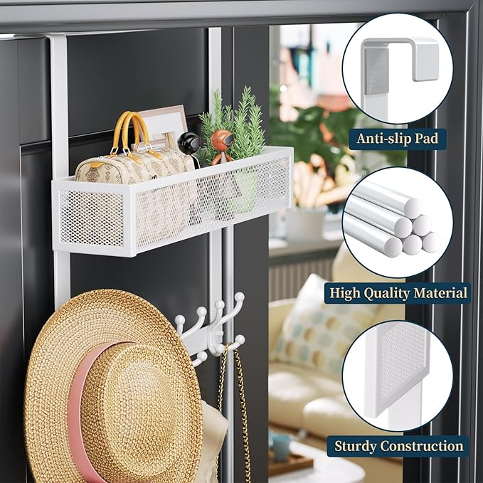 Consumest Over The Door Hooks Organizer