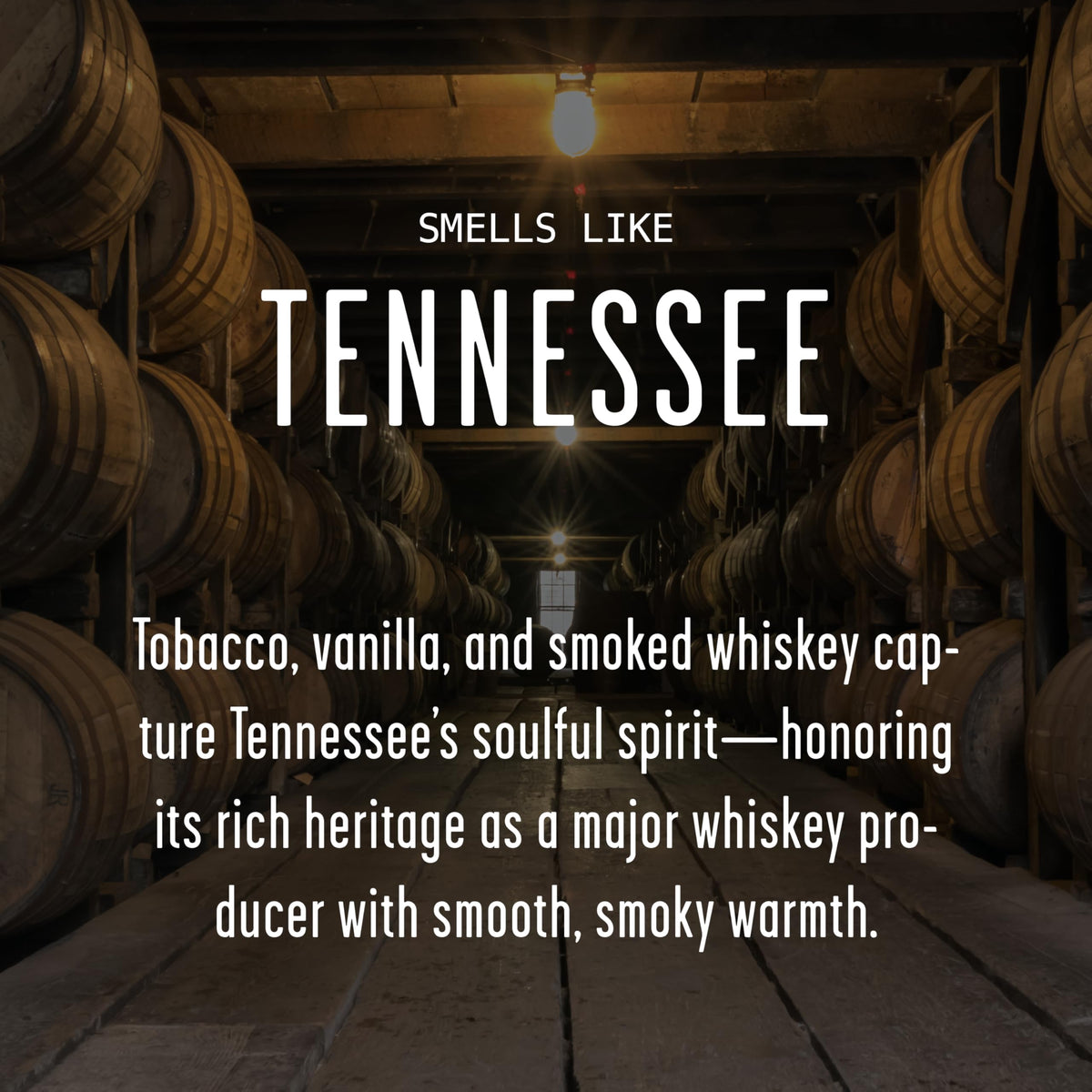 Tennessee Gifts, Tennessee Decor for Home - 'There's No Place Like Tennessee Candle, w/Vanilla & Smoked Whiskey I Tennessee Souvenirs I Tennessee State Gifts I 9oz Jar, 50Hr Burn, USA Made