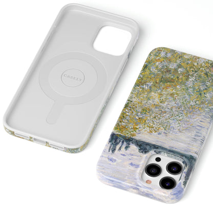 Casely iPhone 13 Pro Case | Fit Check | Neutral Checkerboard | Compatible with MagSafe | Classic Ultra Slim Design