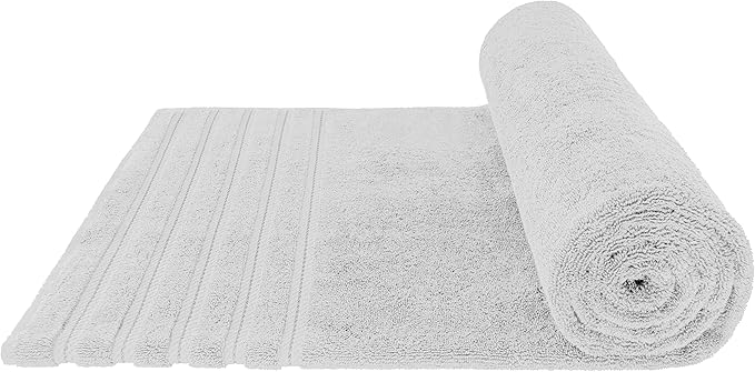 American Soft Linen 35x70 Jumbo Large Bath Towel, 600 GSM 100% Cotton Turkish
