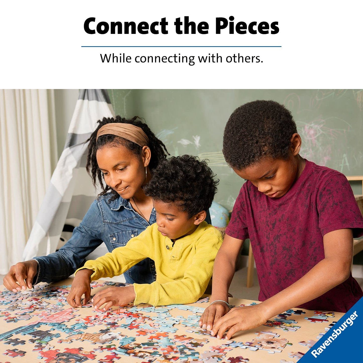 Ravensburger Halloween House 300 XXL Piece Jigsaw Puzzle for Kids - 13264 - Every Piece is Unique, Pieces Fit Together Perfectly